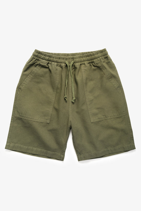 Sevice Works CANVAS CHEF SHORT Olive — Service Works