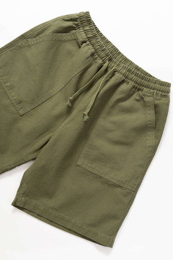 Sevice Works CANVAS CHEF SHORT Olive