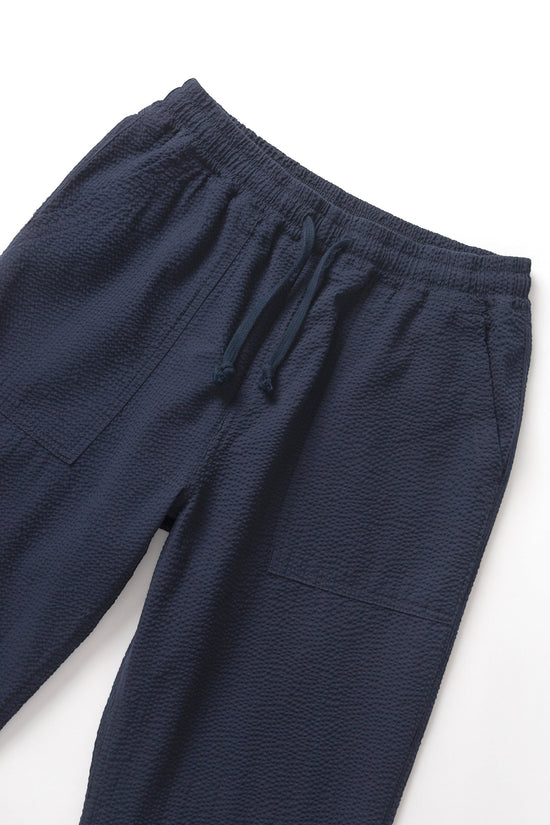 Sevice Works SEERSUCKER CHEF PANTS Dark Navy