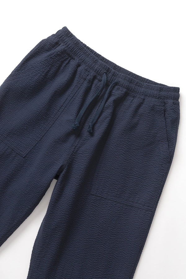Sevice Works SEERSUCKER CHEF PANTS Dark Navy