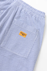 Sevice Works SEERSUCKER CHEF SHORT Navy Stripe