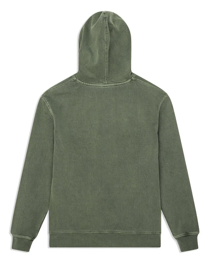 Sweat Deus Ex Machina SHIELD DYED HOODIE Cypress Green