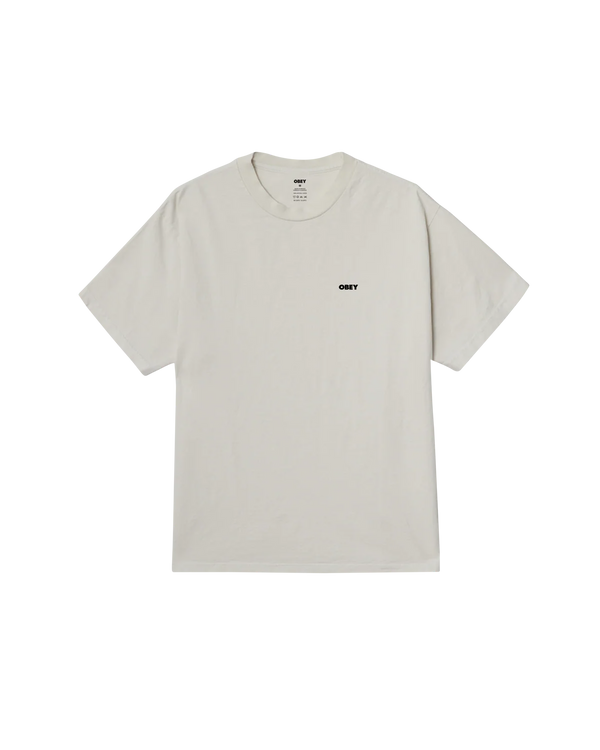 T SHIRT OBEY BOLD ICON FACE Pigment Chalk