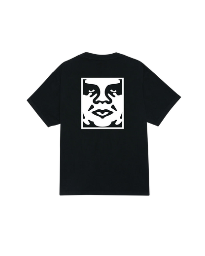T SHIRT OBEY BOLD ICON FACE Pigment Dusty Black