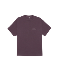 T SHIRT OBEY STUDIOS OUTLINE Pigment Plum Perfect
