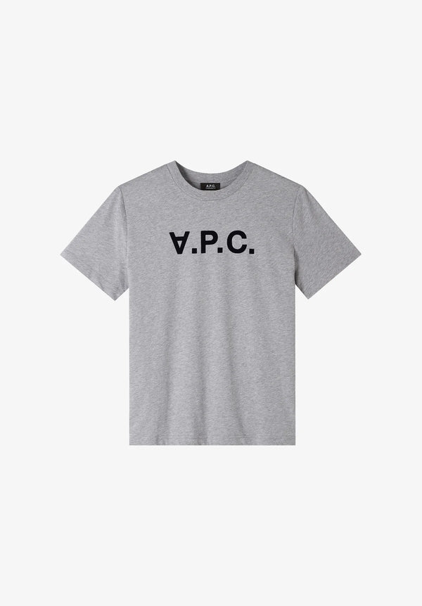 T Shirt APC STANDARD GRAND VPC S/S TEE Grey Navy — APC