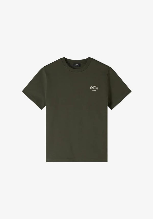 T Shirt APC TEE STANDARD RUE MADAME GOTS Kaki — APC