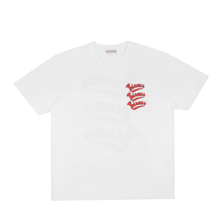 T Shirt Bisous Skateboards GIANNI White