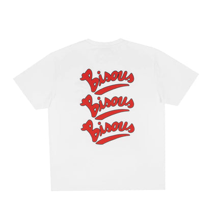 T Shirt Bisous Skateboards GIANNI White