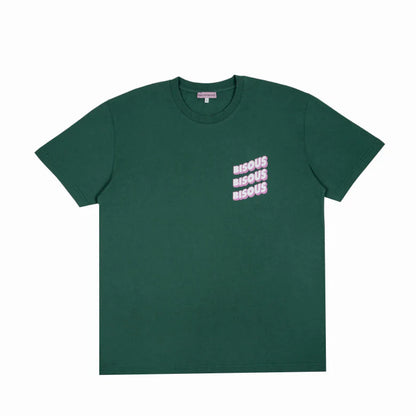 T Shirt Bisous Skateboards SONICS Forest Green
