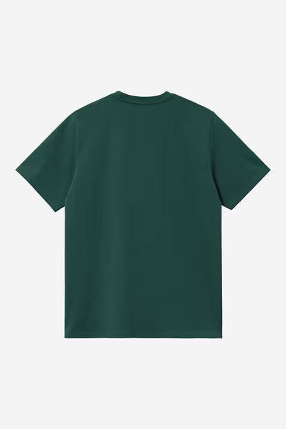 T Shirt Carhartt Wip AMERICAN SCRIPT S/S TEE Dark Fir
