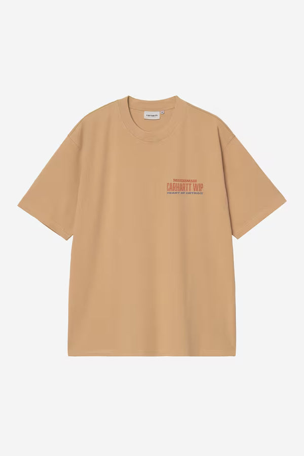 T Shirt Carhartt Wip ARCAN S/S TEE Dusty H Brown — Carhartt wip
