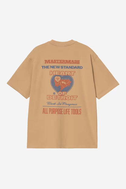 T Shirt Carhartt Wip ARCAN S/S TEE Dusty H Brown