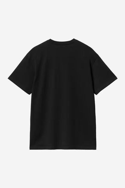 T Shirt Carhartt Wip CHASE S/S TEE Black Gold