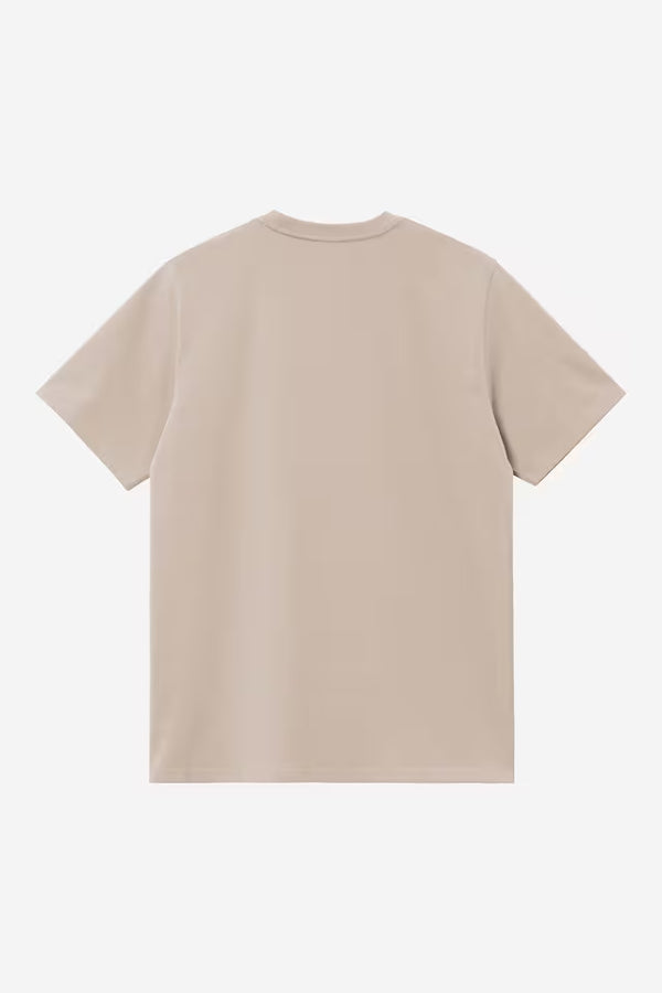 T Shirt Carhartt Wip CHASE S/S TEE Fleur De Sel Gold