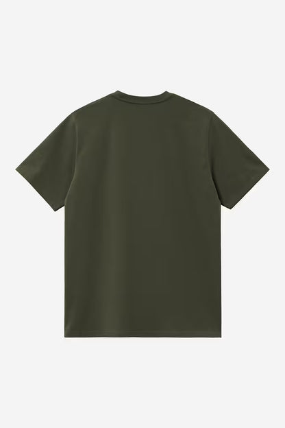 T Shirt Carhartt Wip CHASE S/S TEE Olive Gold