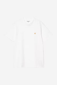 T Shirt Carhartt Wip CHASE S/S TEE White Gold