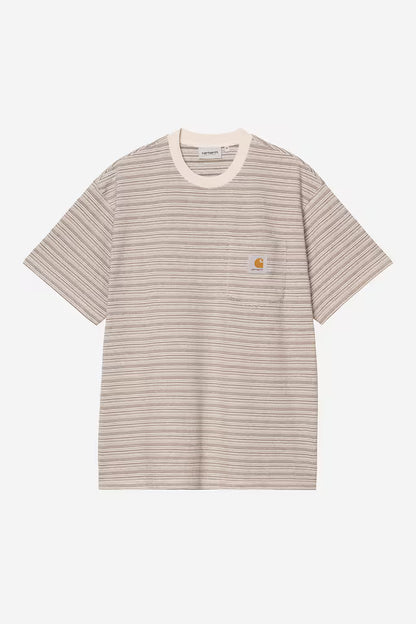 T Shirt Carhartt Wip GELLAR POCKET S/S TEE Wax