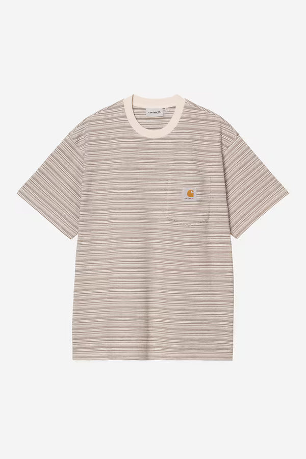 T Shirt Carhartt Wip GELLAR POCKET S/S TEE Wax — Carhartt wip