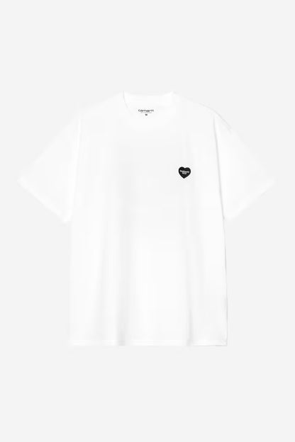 T Shirt Carhartt Wip HEART II S/S TEE White