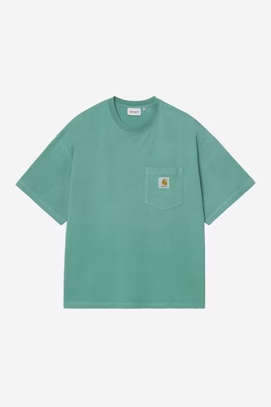 T Shirt Carhartt Wip HUDSON POCKET S/S TEE Saguaro