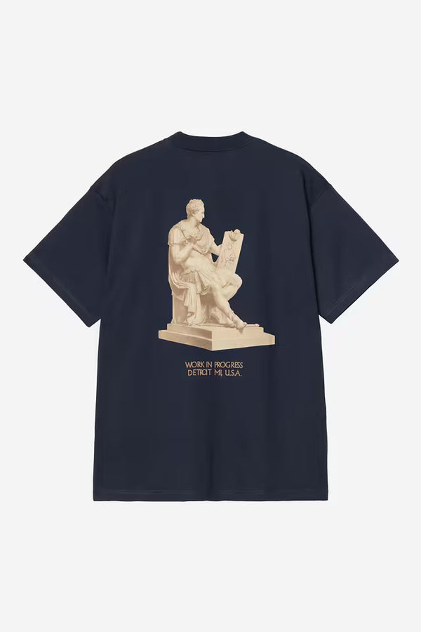 T Shirt Carhartt Wip MASTERPIECE S/S TEE Air Force Blue