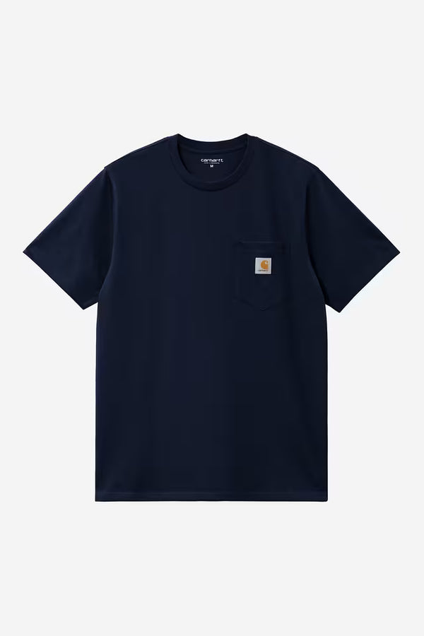 T Shirt Carhartt Wip POCKET S/S TEE Dark Navy — Carhartt wip