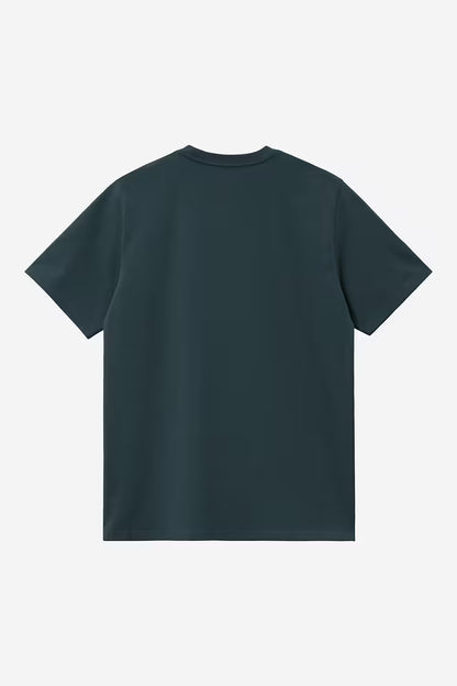 T Shirt Carhartt Wip POCKET S/S TEE Deep Lagoon