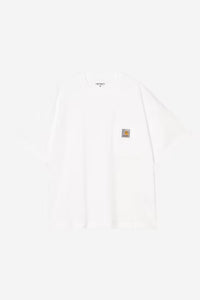 T Shirt Carhartt Wip POCKET S/S TEE White