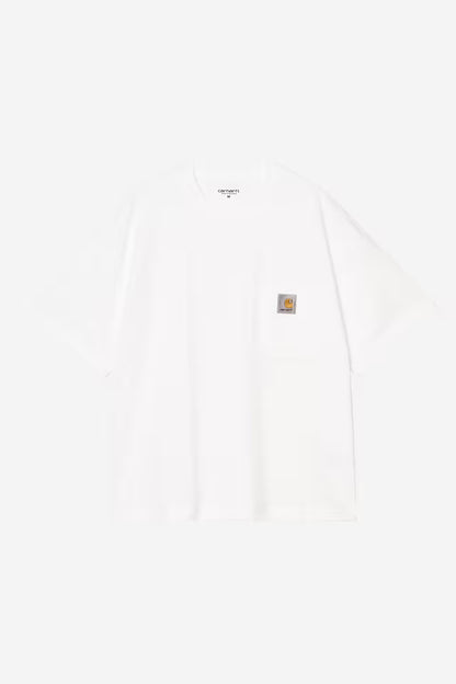 T Shirt Carhartt Wip POCKET S/S TEE White