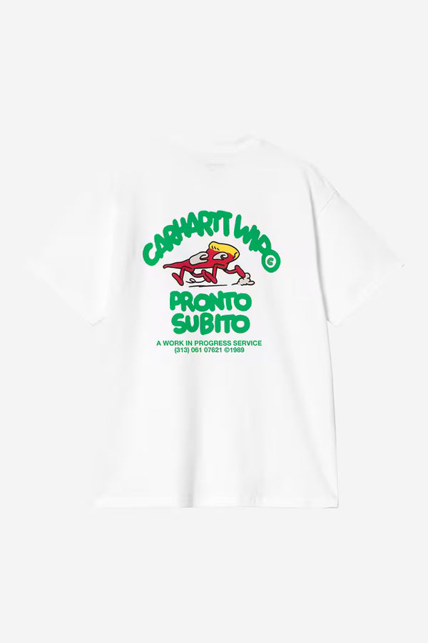 T Shirt Carhartt Wip PRONTO S/S TEE White