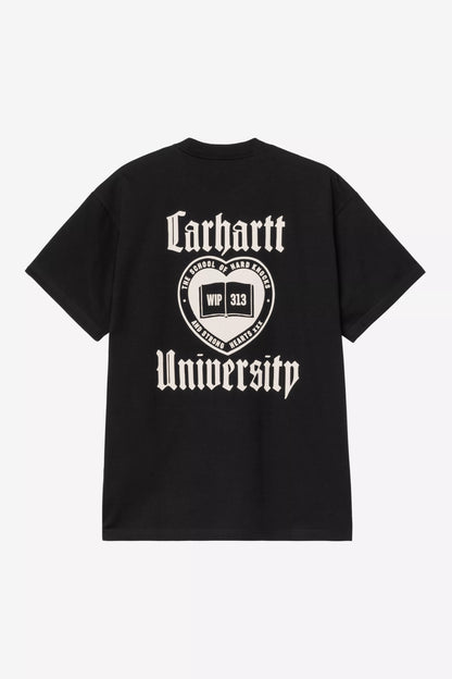 T Shirt Carhartt Wip SCHOOLING S/S TEE Black