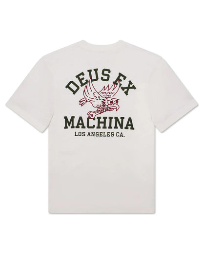 T Shirt Deus Ex Machina QUICKBEAK S/S TEE Vintage White