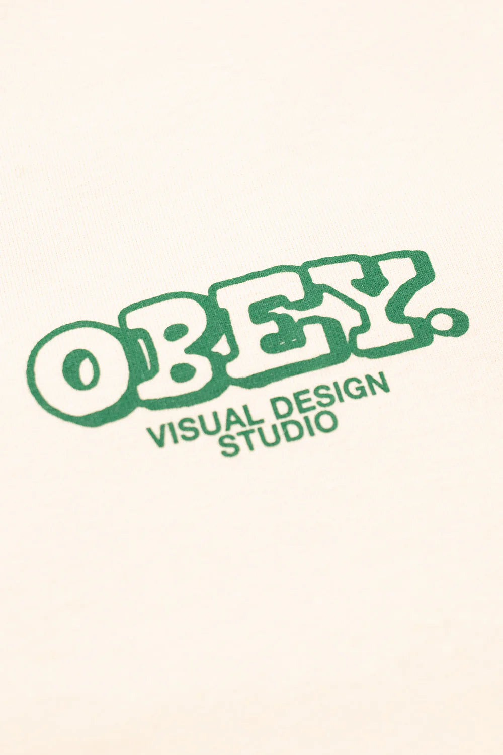 T Shirt Obey OBEY KNOWLEDGE & GROWTH S/S T Cream