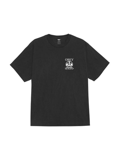 T Shirt Obey OBEY PRECISION PIG S/S TEE Digital Black