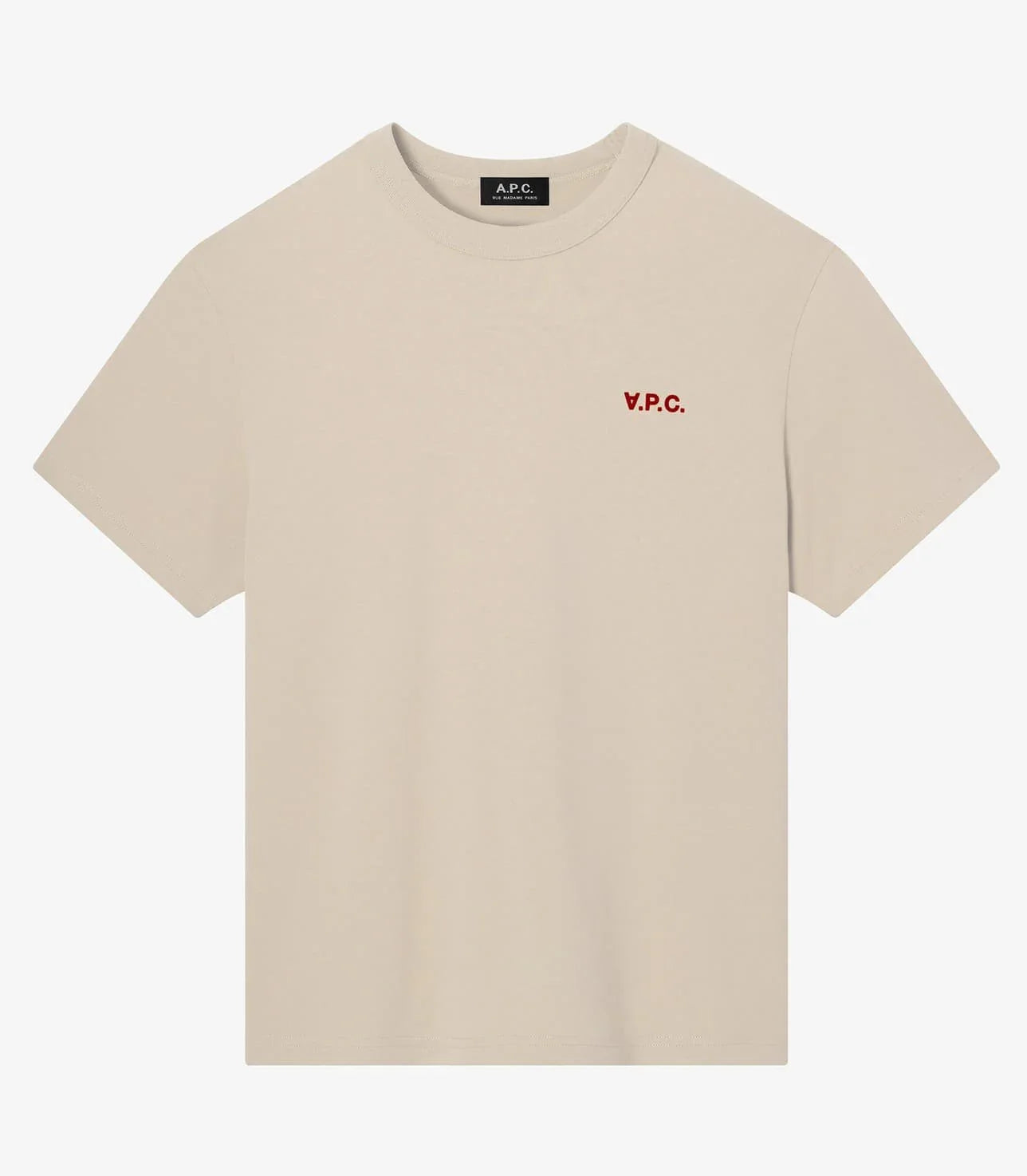 TEE BOXY PETIT VPC Mastic Rouge