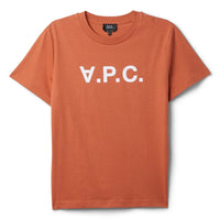 TEE STANDARD GRAND VPC GOTS Terracotta Blanc