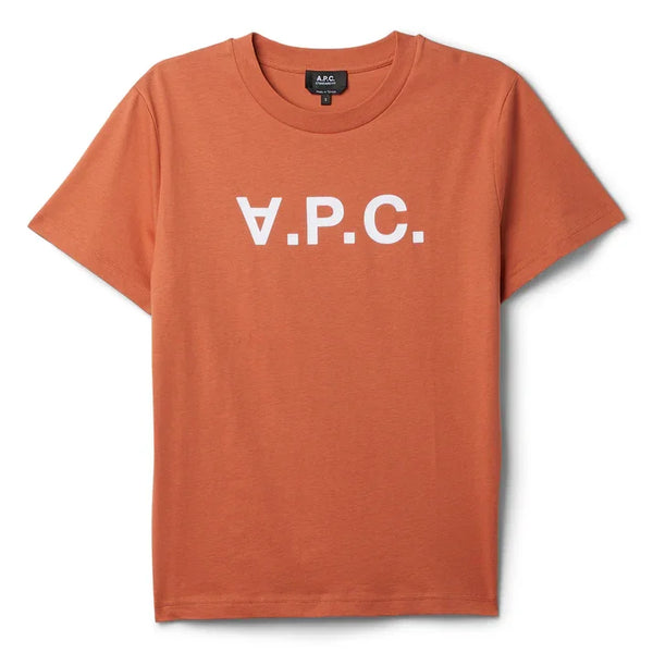 TEE STANDARD GRAND VPC GOTS Terracotta Blanc — APC