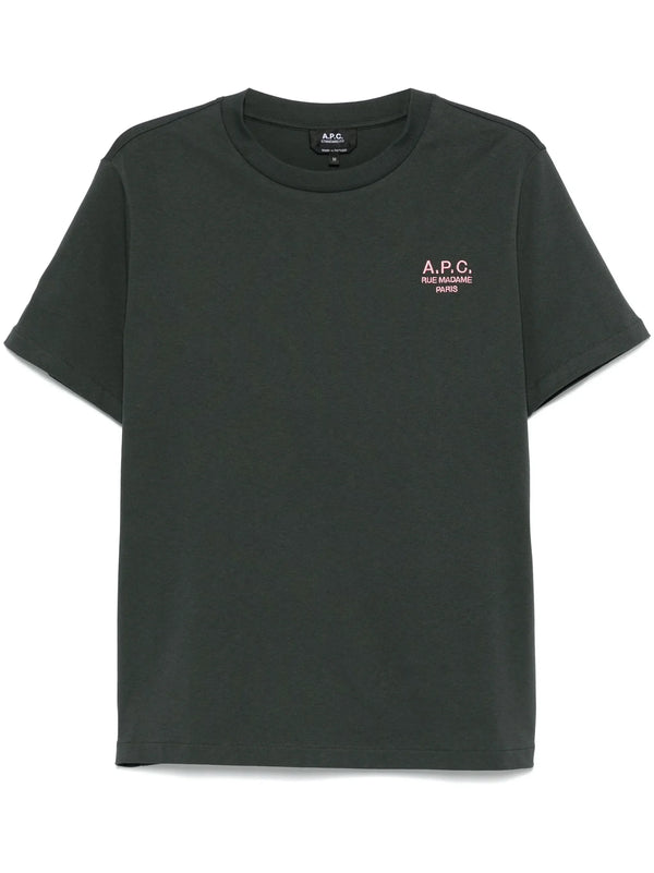TEE STANDARD RUE MADAME GOTS Anthracite Rose — APC