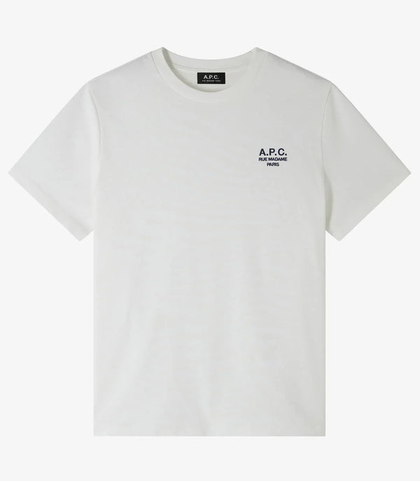 TEE STANDARD RUE MADAME GOTS Blanc Navy — APC