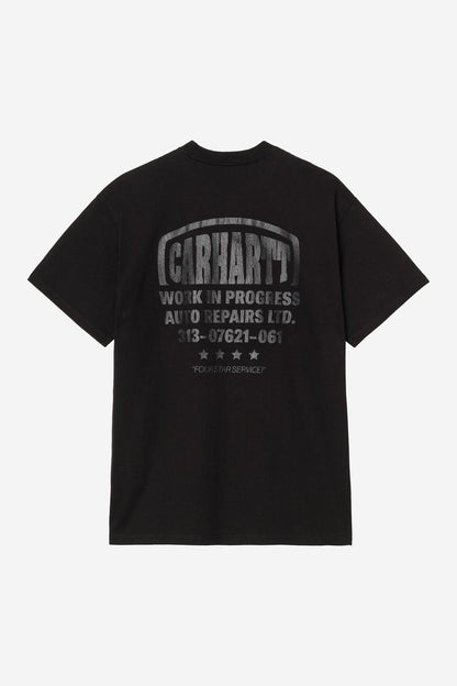 T Shirt Carhartt Wip FOUR STAR S/S TEE Black