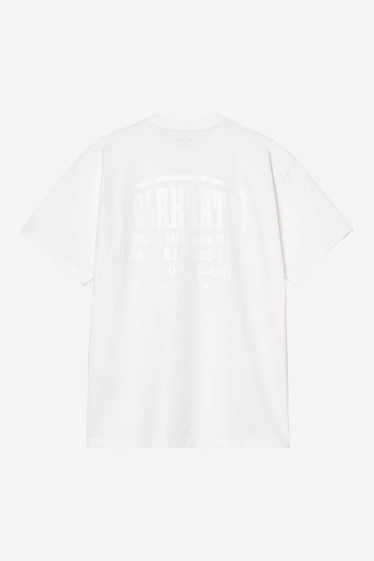 T Shirt Carhartt Wip FOUR STAR S/S TEE White