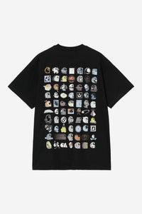 T Shirt Carhartt Wip LOGO ARCHIVE S/S TEE Black