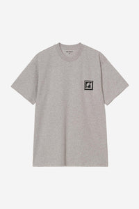 T Shirt Carhartt Wip LOGO ARCHIVE S/S TEE Grey Heather