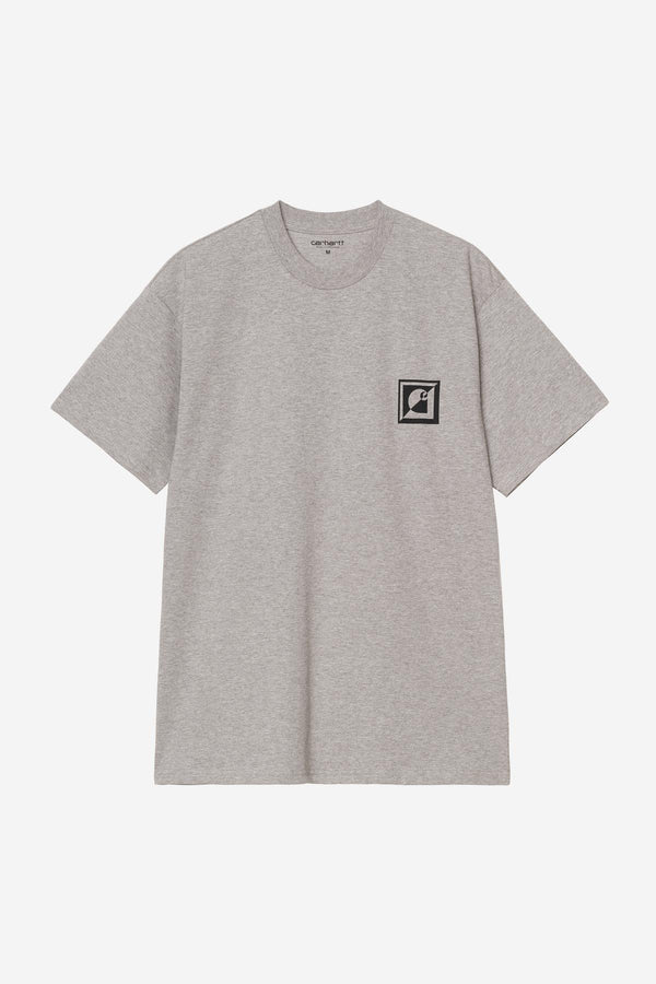 T Shirt Carhartt Wip LOGO ARCHIVE S/S TEE Grey Heather