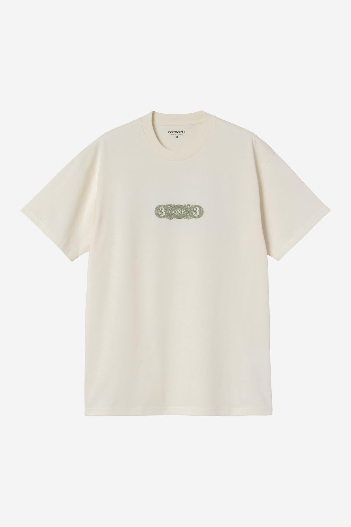 T Shirt Carhartt Wip ONE 3 S/S TEE Wax