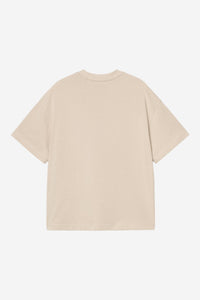 T Shirt Carhartt Wip SIGNATURE SCRIPT S/S TEE Fleur De Sel Citadel