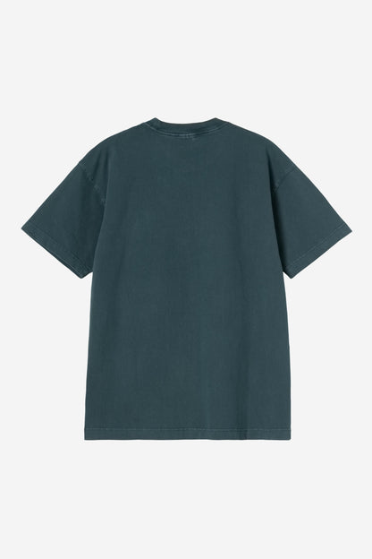 T Shirt Carhartt Wip VISTA S/S TEE Deep Lagoon