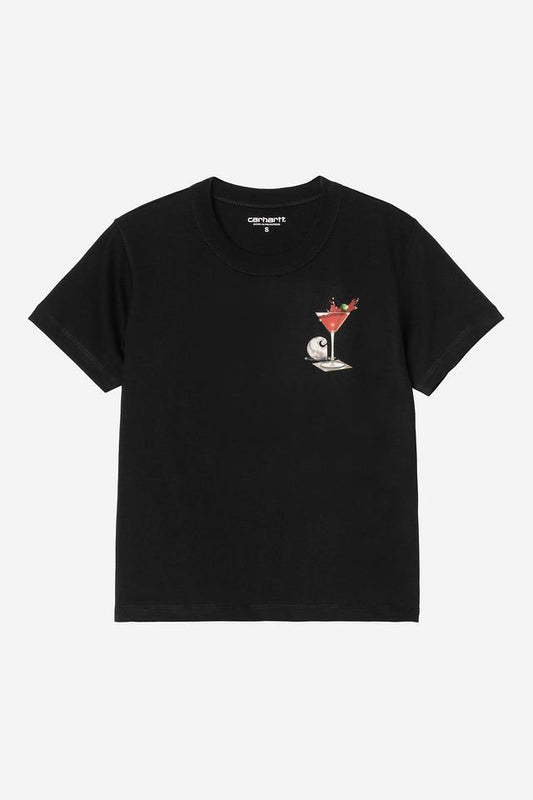 T Shirt Carhartt Wip W JAKE GARCIA S/S TEE Black