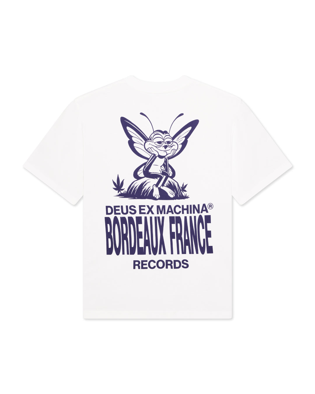 T Shirt Deus Ex Machina 24 HRS S/S TEE Vintage White